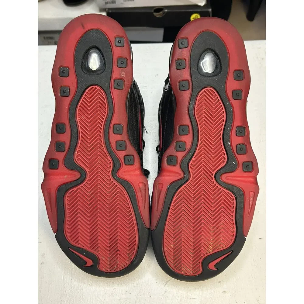 Nike Air Total Max Uptempo Bred Black 2021 Retro Sneakers CV0605-002 Men Size 8